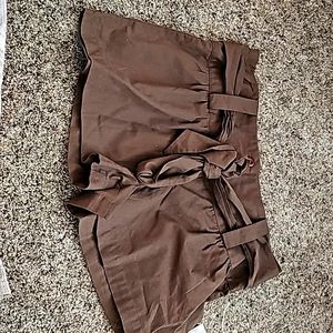 Woman brown shorts 5 nwt by matix
